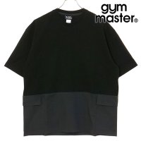 gym master/ジムマスター gym master マイクロリップ天竺切り替えtee ベージュ/ベージュ [G521728－31]/508145262