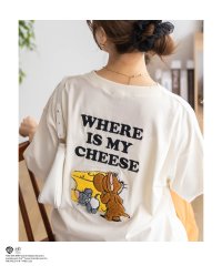MAC HOUSE/マックハウス Mac－House Tom and Jerry サガラ刺繍Tシャツ/508145335