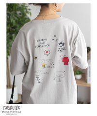 MAC HOUSE/マックハウス Mac－House PEANUTS SNOOPY 刺繍プリントTシャツ/508145341