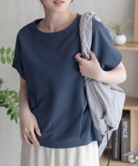 MAC HOUSE/マックハウス Mac－House nAvy ミニワッフル裾タックプルオーバー/508145345