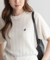 BEVERLY HILLS POLO CLUB/ビバリーヒルズポロクラブ BEVERLY HILLS POLO CLUB ケーブルクルー半袖ニット/508145348