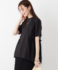 SHIPS Colors WOMEN/SHIPS Colors:〈手洗い可能〉ドッキング ペプラム ショートスリーブ トップス◇/508145531