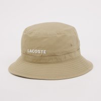 LACOSTE/ラコステ LACOSTE WASHED LOGO BUCKET HAT/508145584