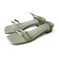 AmiAmi/アミアミ AmiAmi [アミアミ] ダブルストラップ ミュール サンダル レディース SY110/508145609