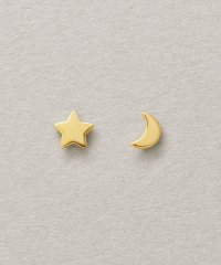 TAKE-UP/テイクアップ TAKE－UP [ セカンドピアス] K18 ミニ月星ピアス/508145846