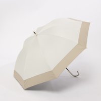 SETUP7/セットアップセブン SETUP7 晴雨兼用長折りたたみ傘50cm パステルボーダー 18690 MYJ/508145864