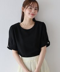 BLUEEAST/ブルーイースト BLUEEAST パールボタン麻調ブラウス/508146143