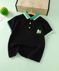 aimoha/アイモハ aimoha 【aimoha－KIDS－】配色襟のポロシャツキッズTシャツ/508146202