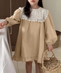 aimoha/アイモハ aimoha 【aimoha KIDS】フリルレース付きワンピース/508146211