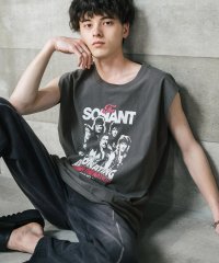 Rocky Monroe/ロッキーモンロー Rocky Monroe タンクトップ ノースリーブ ピグメントライク メンズ レディース カットソー プリント グラフィック ルーズ バンド/508146216