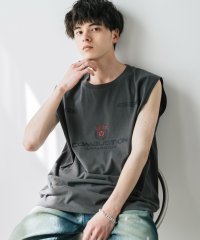 Rocky Monroe/ロッキーモンロー Rocky Monroe タンクトップ ノースリーブ ピグメントライク メンズ レディース カットソー プリント グラフィック ルーズ バンド/508146216