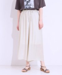 SHOO・LA・RUE/さらさらドビーイージーガウチョパンツ/508146221