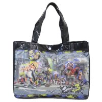 cinemacollection/シネマコレクション cinemacollection スプラトゥーン3 プールバッグ ビーチバッグ トートバッグ ブラック サンアート 海プール レジャー用品 /508146293