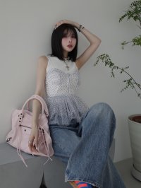 Darich/ダーリッチ Darich レイヤードコルセットボリュームトップス/508146781