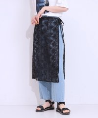 SHOO・LA・RUE/【洗える】チュール刺繍ラップスカート/508146844