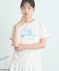 earth music&ecology/アースミュージックアンドエコロジー earth music&ecology miffy/earth Rose ringer Tee/508146911