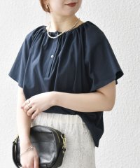 SHIPS any WOMEN/《一部追加予約》SHIPS any:〈UVカット/接触冷感/吸水速乾/洗濯機可能〉USAコットン フレア TEE/508146915