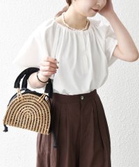 SHIPS any WOMEN/《一部追加予約》SHIPS any:〈UVカット/接触冷感/吸水速乾/洗濯機可能〉USAコットン フレア TEE/508146915