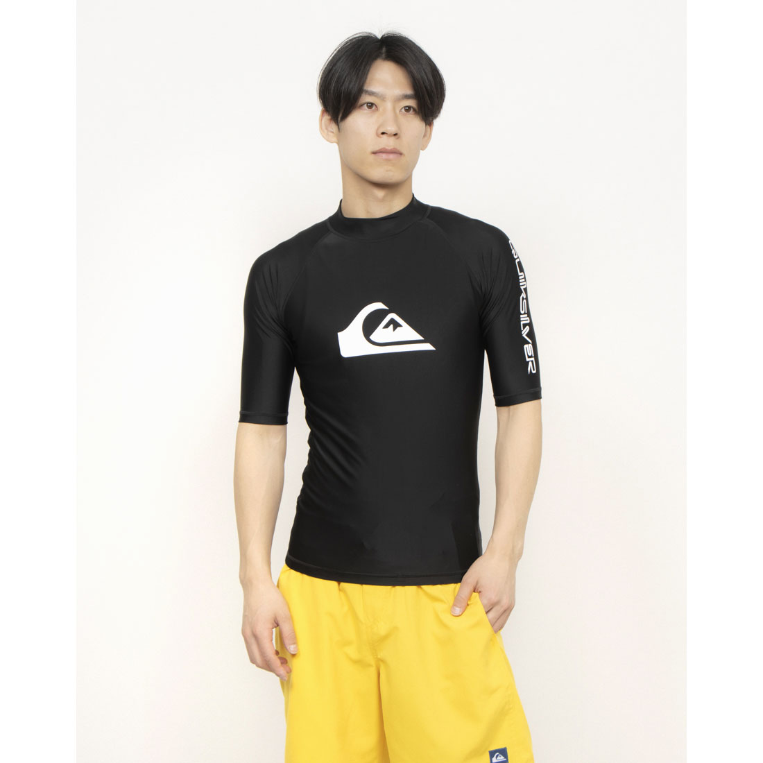 クイックシルバー QUIKSILVER メンズ マリン ラッシュガード ALL クイックシルバー QUIKSILVER メンズ マリン ラッシュガード ALL