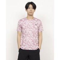 UNDER ARMOUR/アンダーアーマー UNDER ARMOUR メンズ 半袖機能Tシャツ UAアーマードライ プロ ノベルティ ショートスリーブ Tシャツ 6001525 (ピンク/508146993