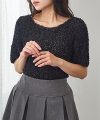 MAGASIN DE MODE Chou Chou/マガジンデモードシュシュ MAGASIN DE MODE Chou Chou チョウチョヤーンニットトップス DTK/508147056