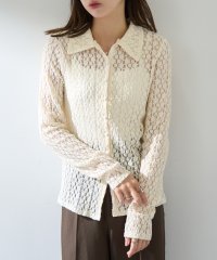 MAISON BREEZE reveur/メゾンブリーズレヴール MAISON BREEZE reveur カットレース衿付きカーディガン DTK/508147057