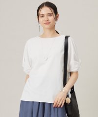 JIYU-KU /【接触冷感・UVカット・吸水速乾・抗菌防臭・洗える】ハイツイストポンチスリーブディティール カットソー/508147141