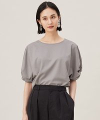 JIYU-KU /【接触冷感・UVカット・吸水速乾・抗菌防臭・洗える】ハイツイストポンチスリーブディティール カットソー/508147141