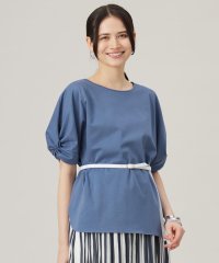 JIYU-KU /【接触冷感・UVカット・吸水速乾・抗菌防臭・洗える】ハイツイストポンチスリーブディティール カットソー/508147141