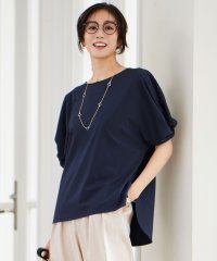 JIYU-KU /【接触冷感・UVカット・吸水速乾・抗菌防臭・洗える】ハイツイストポンチスリーブディティール カットソー/508147141