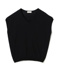 Ballsey/サスティナブルコットンナイロン Vネックノースリーブプルオーバー/508147203