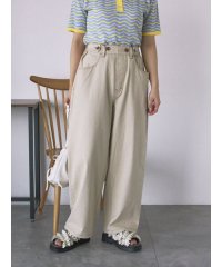 ehka sopo/ボタンアジャストパンツ/508147289