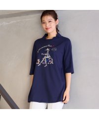 LOBJIE/【洗える】Lobin キャリーバッグ柄チュニック/508147404
