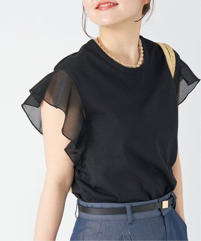 【新品タグ付き】IENA シアースリーブプルオーバー セール 20%OFF】シアースリーブプルオーバー(508147469