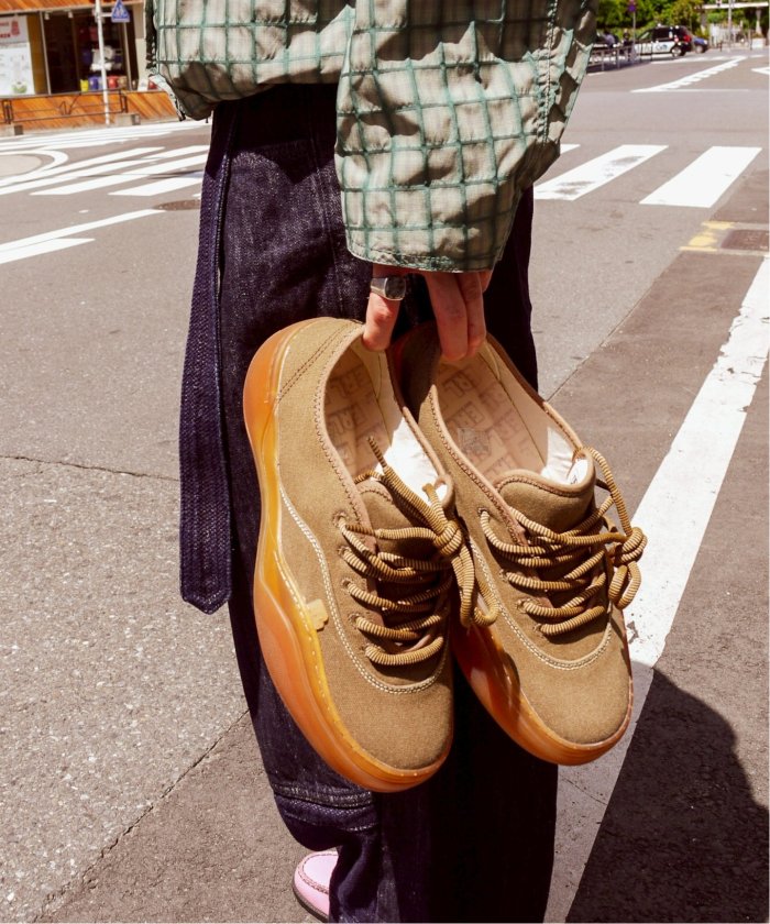 ERL / イーアールエル UNISEX CAMINO LOW SKATE SNEAKERS