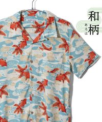 marukawa shonan/マルカワ MARUKAWA 和柄 レーヨンアロハシャツ 半袖 シャツ メンズ 父の日 ギフト/508147970