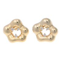 Cheek/チーク Cheek メタルフラワーピアス/508147978
