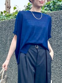 LAUTREAMONT/ロートレアモン LAUTREAMONT 【WEB限定】リネンライクシアーニット≪手洗い可能≫/508147982