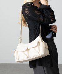 MAGASIN DE MODE Onjna/マガジンデモードオンジェナ MAGASIN DE MODE Onjna 合皮アウトポケット2wayバッグ SNBD/508147999