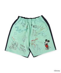 DENIM DUNGAREE/デニムダンガリー DENIM DUNGAREE MICKEY Scribble Shorts/508148093