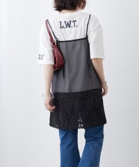 NICE CLAUP/OLIVE des OLIVE OUTLET/【NUNIFE】レイヤードにおすすめ、2WAY立体チュールキャミワンピ/508148100