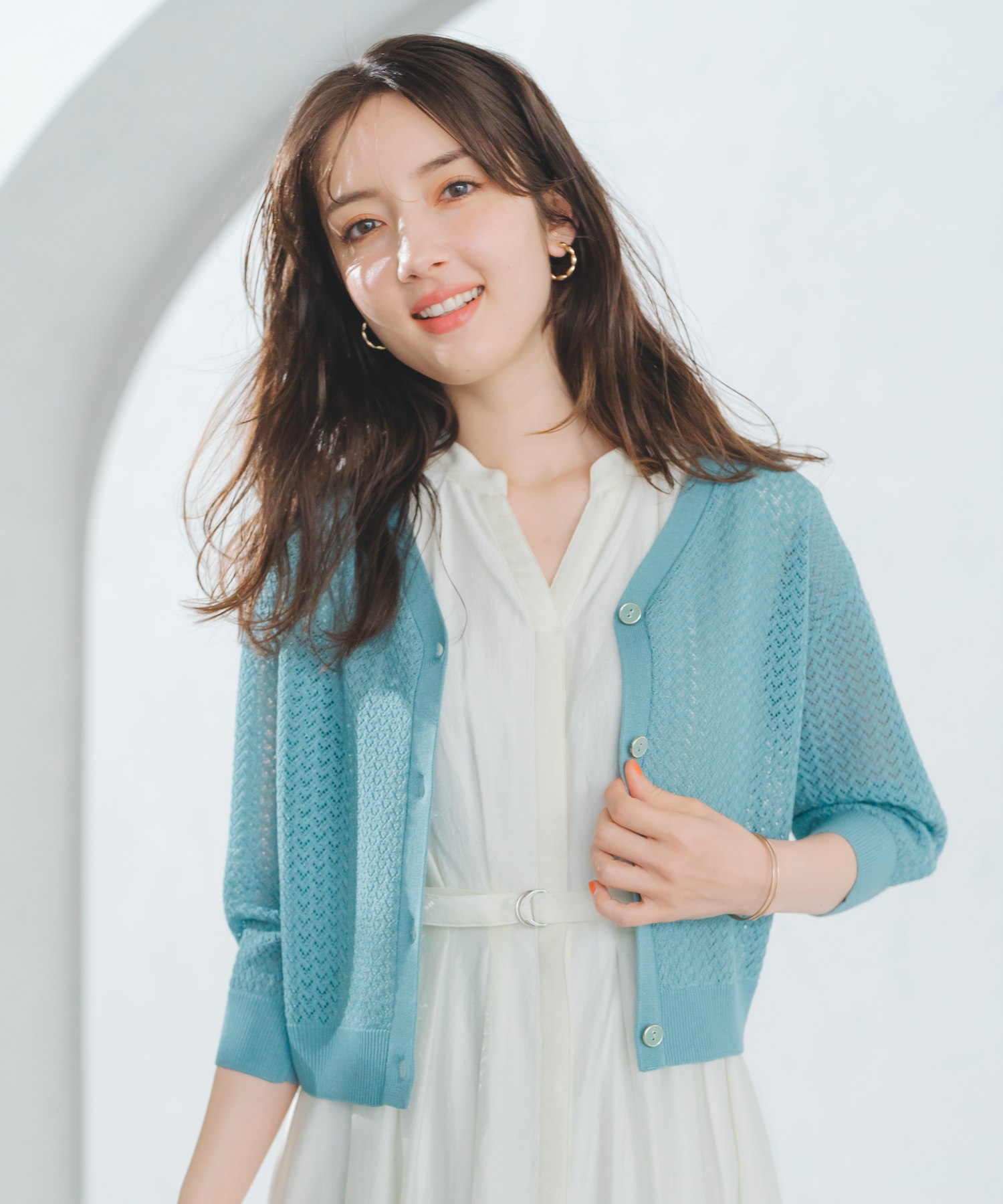ミッシュマッシュ MISCH MASCH 2025春夏新作 透かし柄