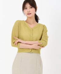 MISCH MASCH/ミッシュマッシュ MISCH MASCH 2025春夏新作 透かし柄カーディガン/508148123