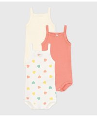 PETIT BATEAU/キャミソールボディ３枚組/508148200