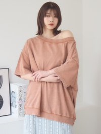 RETRO GIRL/レトロガール RETRO GIRL ワンショルスウェットTEE/508148238
