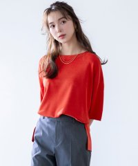 any SiS S/【接触冷感・UVカット・洗える】ビューティクールボートネック プルオーバー/508148565