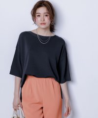 any SiS S/【接触冷感・UVカット・洗える】ビューティクールボートネック プルオーバー/508148565