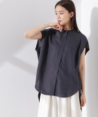Anti Smell Linen フレンチスリーブシャツ