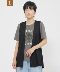 エヴェックス バイ クリツィア　Lサイズ/【L】【接触冷感】【ウォッシャブル】リヨセルジャージ―ジレ/508075591