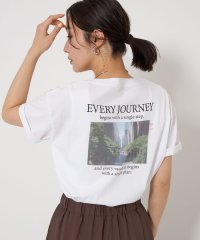green label relaxing/【WEB限定】＜at ease＞フォトプリント Tシャツ/508080688